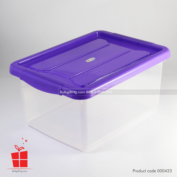 soft lock transparent container