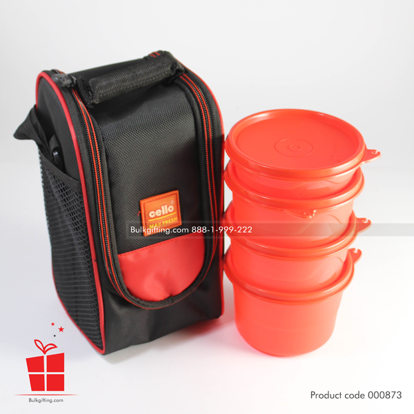 cello max fresh lunch box 4pcs set