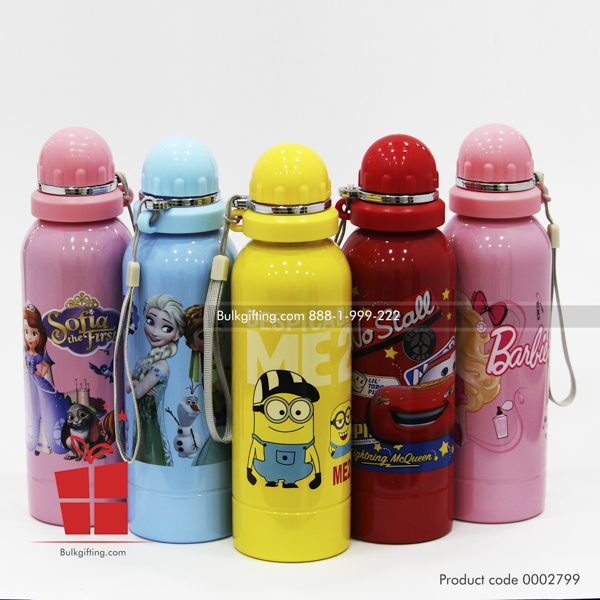 cartoon printed water bottle